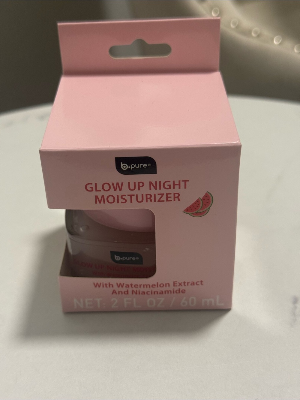 Glow Up Night Moisturizer - Pink